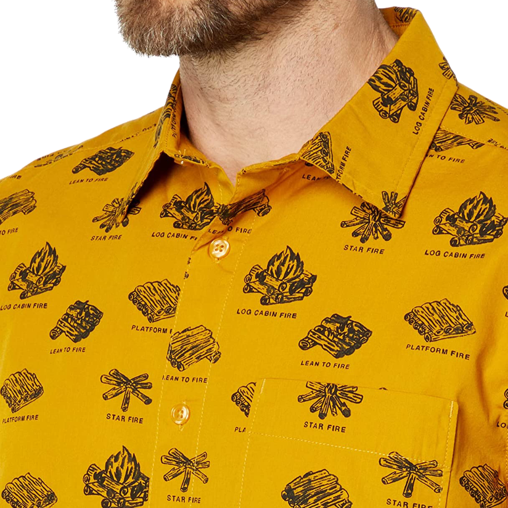 The North Face Men&#39;s Baytrail Pattern S/S Shirt - Booley Galway