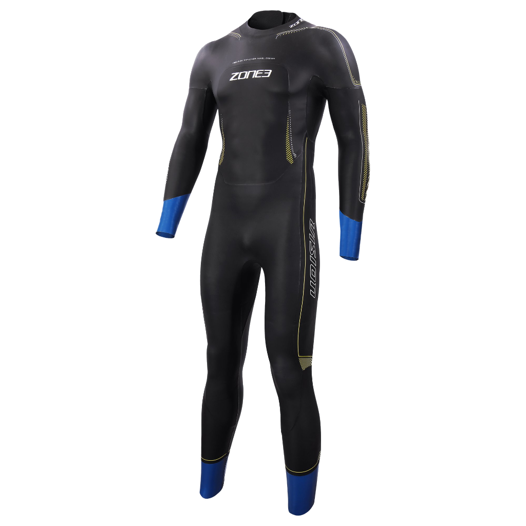Zone3 Men&#39;s Vision Black / Blue / Yellow - booley Galway