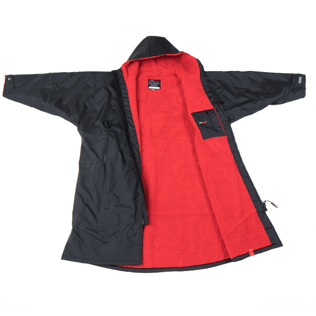 Dryrobe Advance L/S Black / Red - Booley Galway