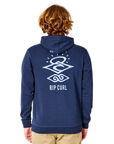 Rip Curl Men's Search Icon Hoody Navy - Booley Galway