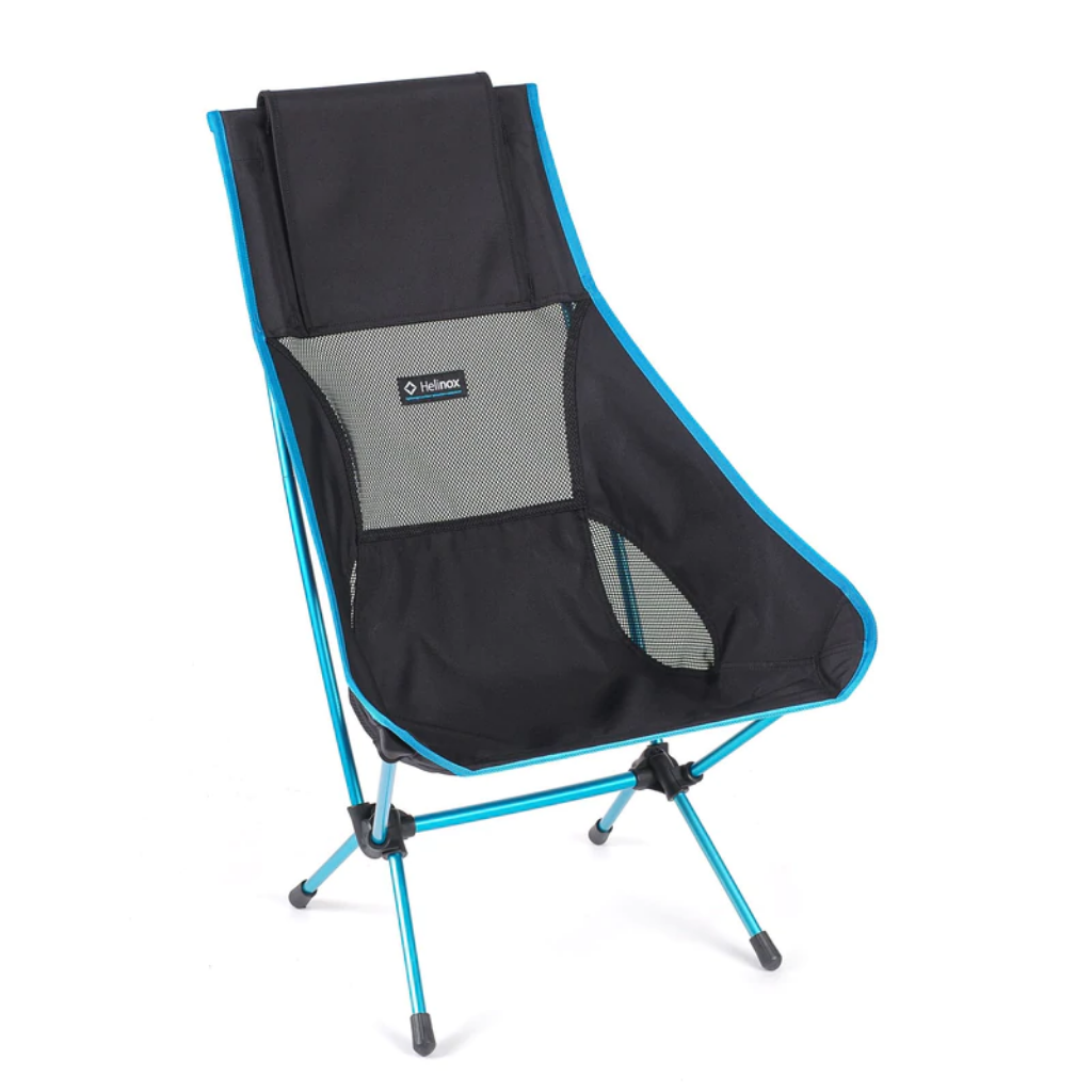 Helinox Chair Two Black / Cyan Blue - Booley Galway