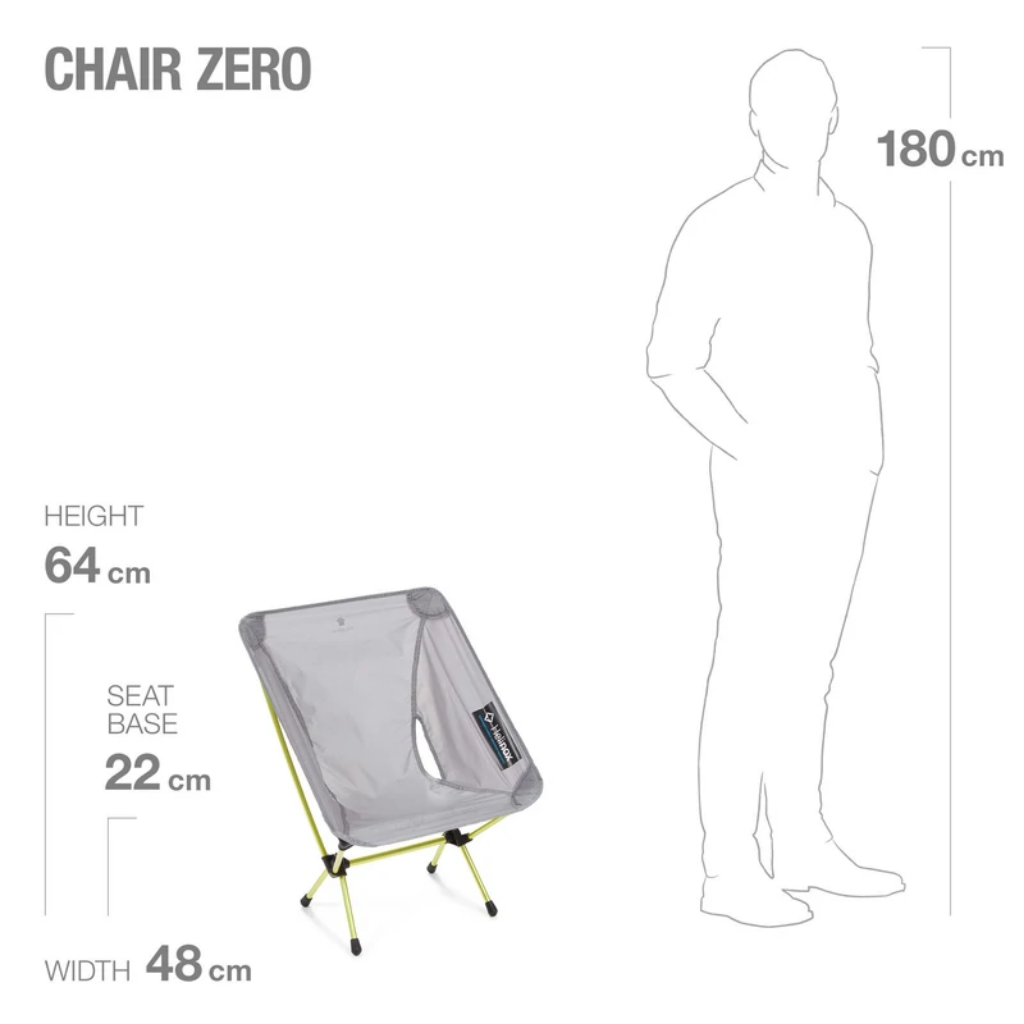 Helinox Chair Zero Grey / Melon - Booley Galway