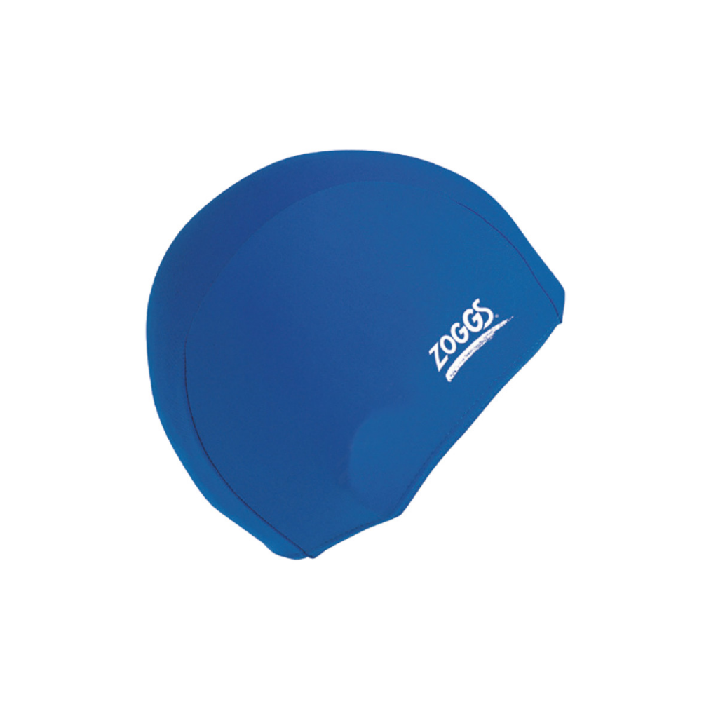 Zoggs Deluxe Stretch Swimming Cap Blue - Booley Galway
