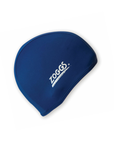 Zoggs Deluxe Stretch Swimming Cap Navy - Booley Galway