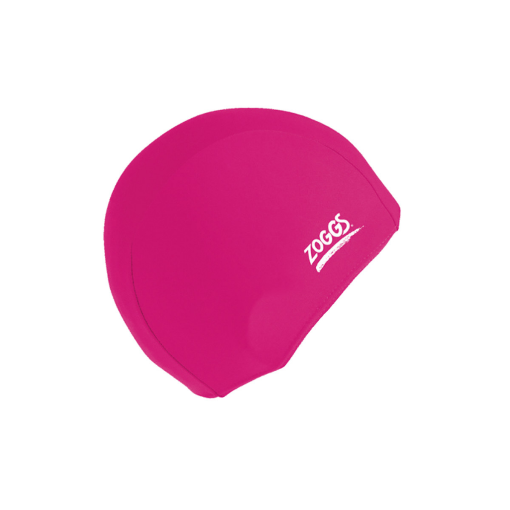 Zoggs Deluxe Stretch Swimming Cap Pink - Booley Galway