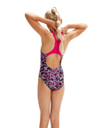 Speedo Kids Allover Medalist Black / Pink - Booley Galway