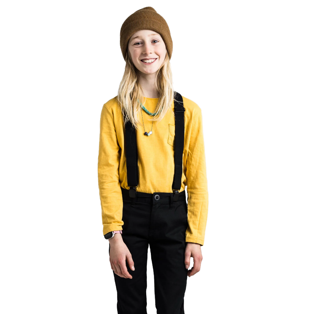 Arcade Kids Jessup Suspenders Black - Booley Galway