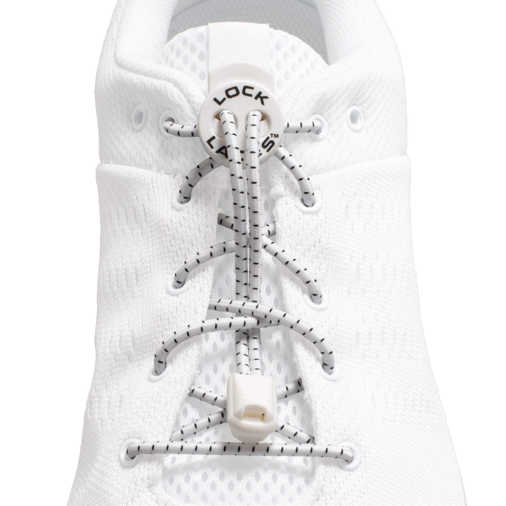 Lock Laces White - Booley Galway