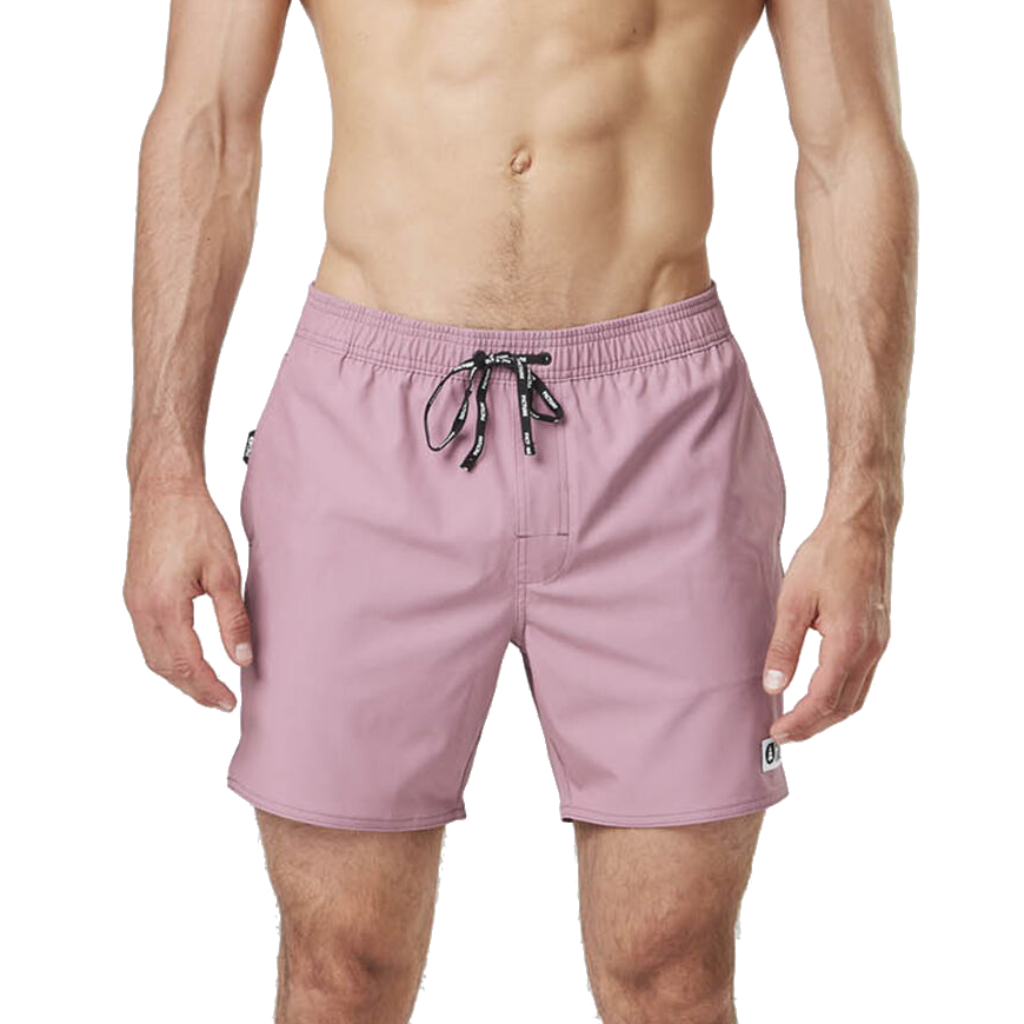 Picture Organic Clothing Men&#39;s Piau Solid Boardshorts - 15 in - Booley Galway