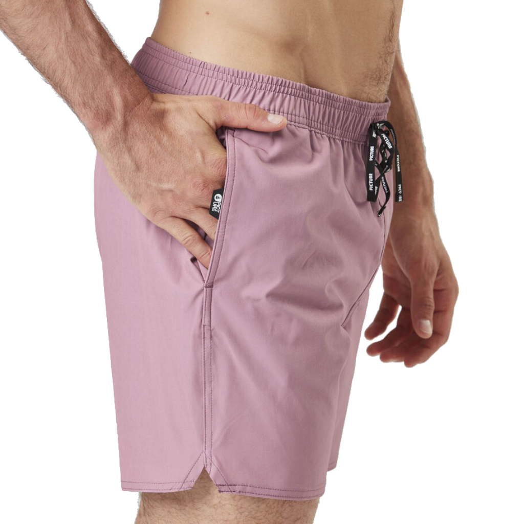 Picture Organic Clothing Men&#39;s Piau Solid Boardshorts - 15 in - Booley Galway