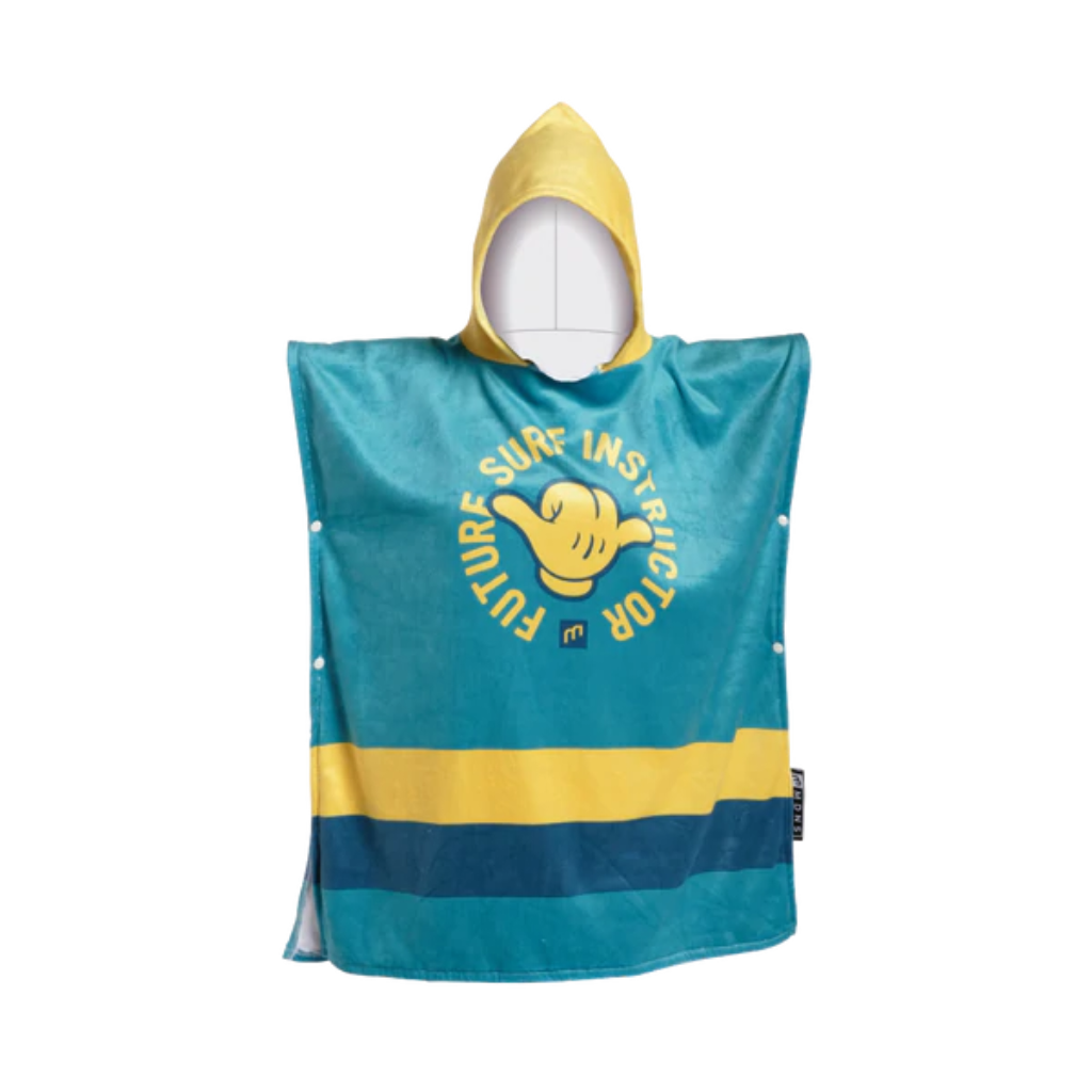 Madness Kids Poncho Teal - Booley Galway