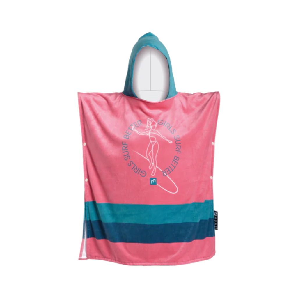 Madness Kids Poncho Pink - Booley Galway