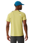 The North Face Men's Athletic Outdoor Glacier Tee Acid Yellow White Heather - Booley Galway