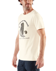 Fjallraven Men's Space T-Shirt Print Chalk White - Booley Galway