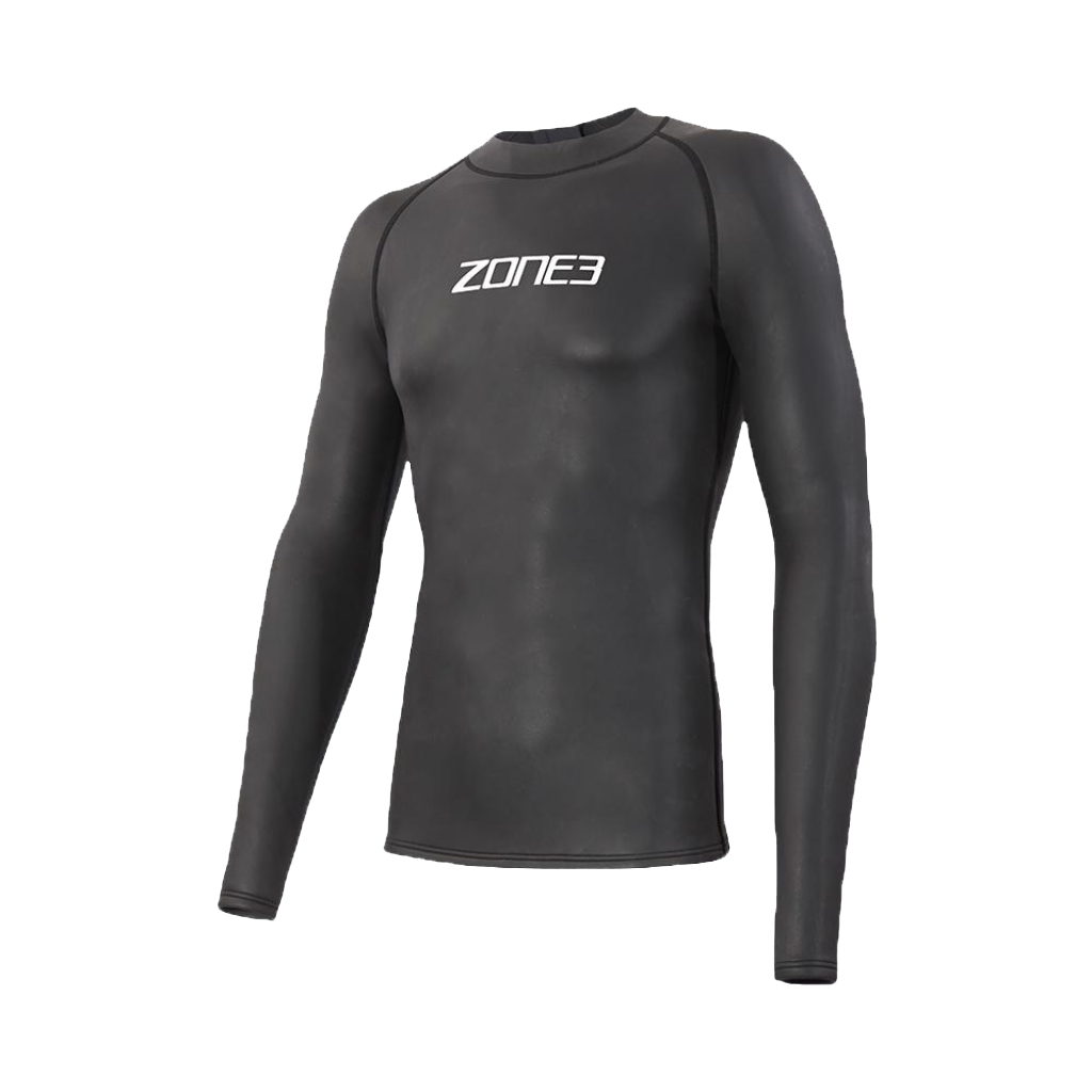 Zone3 Men&#39;s Neoprene Baselayer Long Sleeve Black / White - Booley Galway