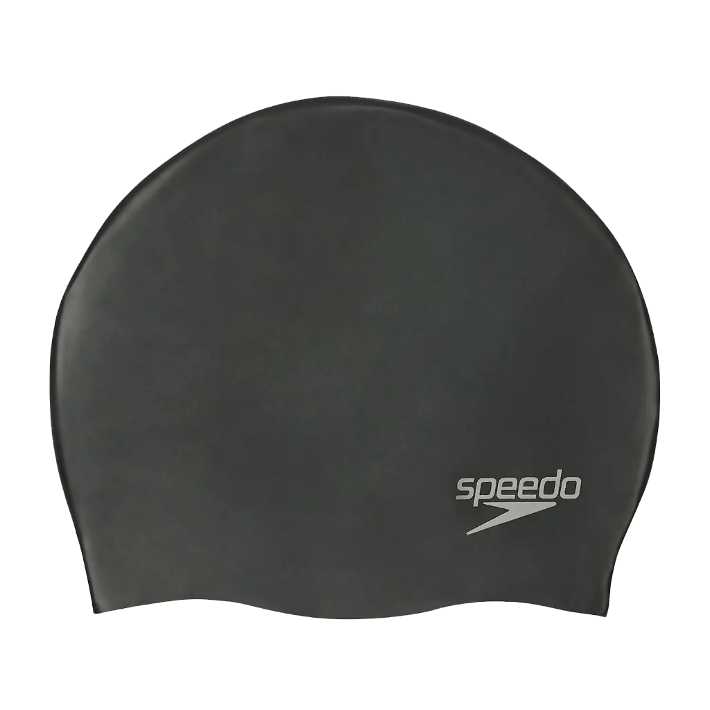 Speedo Moulded Silicone Cap Black - Booley Galway