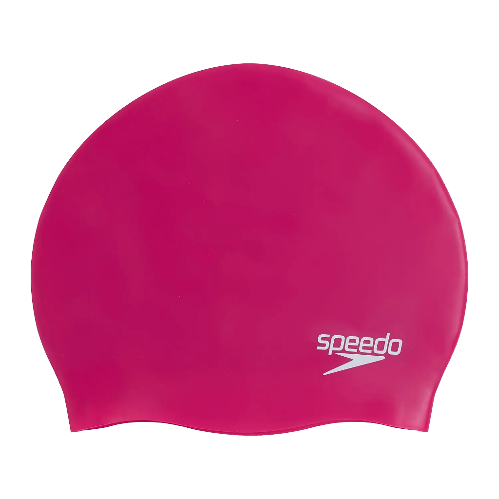 Speedo Moulded Silicone Cap Pink - Booley Galway 5053744680583