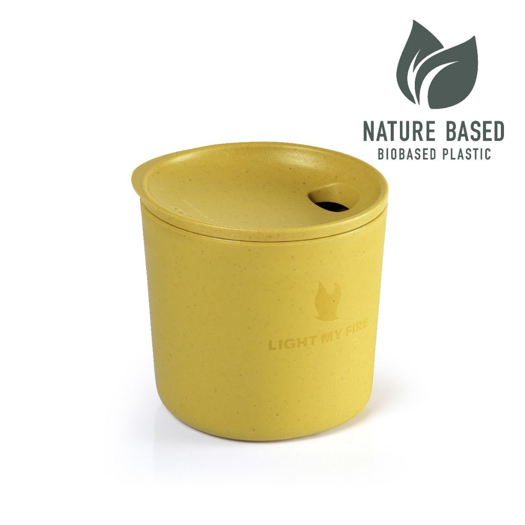 Light My Fire MyCup&#39;n Lid Short Musty Yellow - Booley Galway