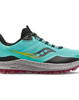 Saucony Women's Peregrine 12 Cool Mint / Acid - Booley Galway
