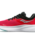 Saucony Women's Ride 16 Rose / Black - Booley Galway