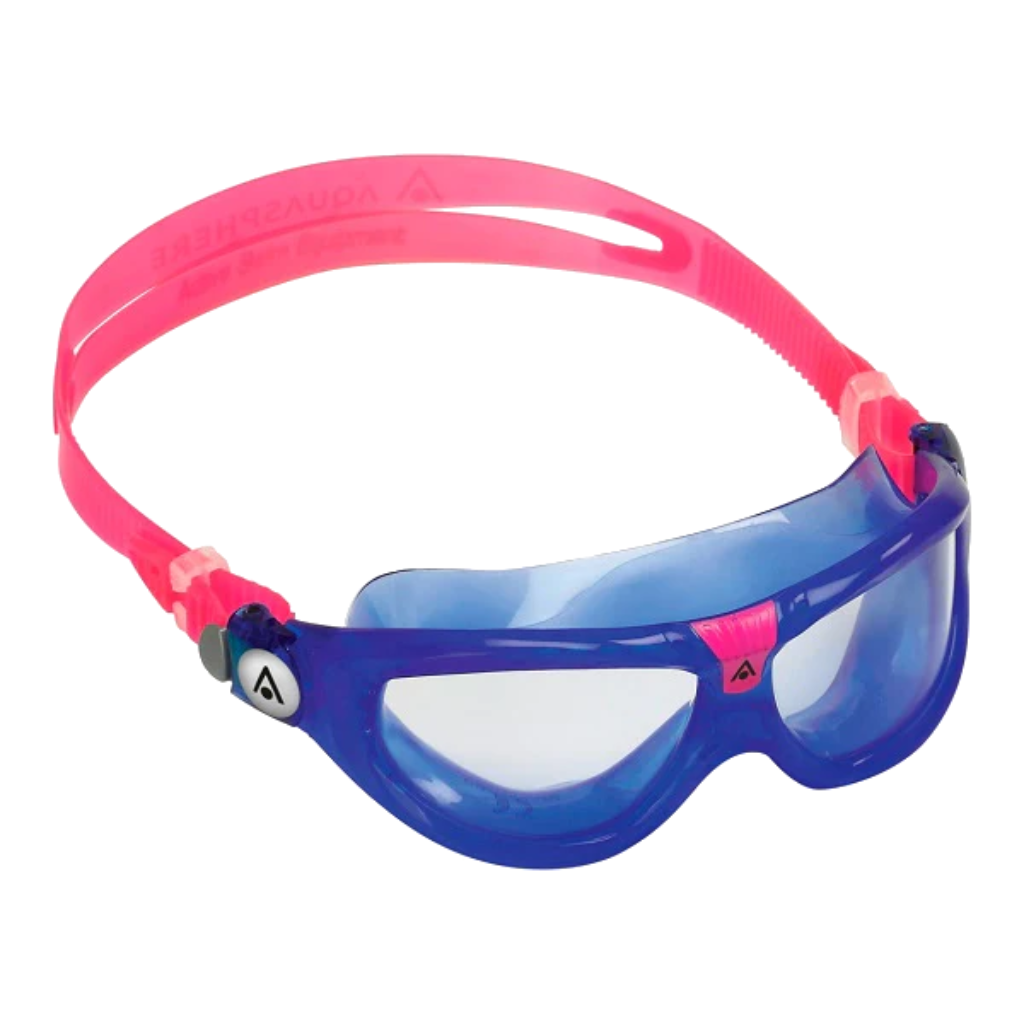 Aqua Sphere Kids Seal 2 Goggle Clear Lens Blue / Pink - Booley Galway