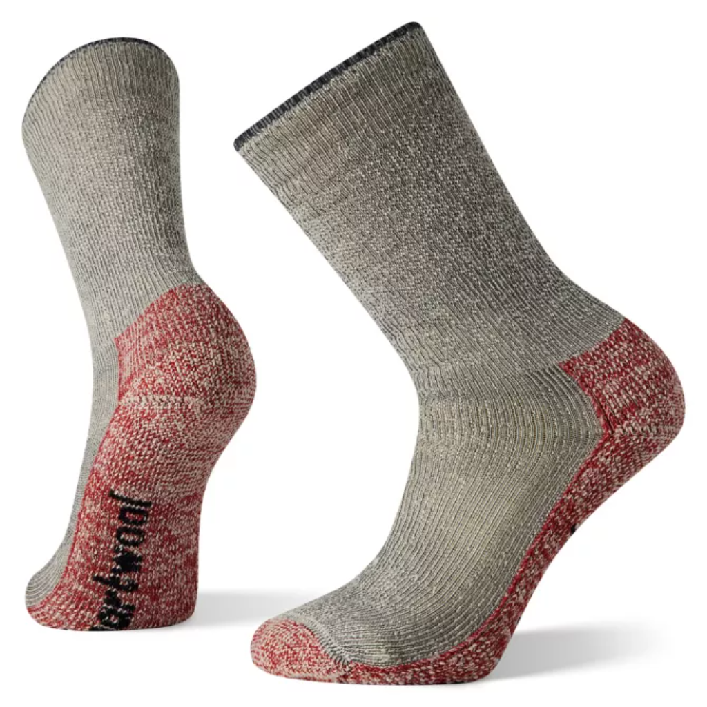 Smartwool Men&#39;s Mountaineer Classic Edition Maximum Cushion Crew Socks Charcoal - Booley Galway