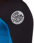 Rip Curl Men's Omega 5/3 Back Zip Steamer Blue - Booley Galway