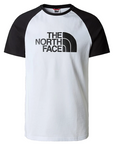 The North Face Men's Raglan Easy S/S Tee TNF White / TNF Black - Booley Galway