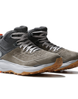 The North Face Men's Vectiv Exploris II Mid Leather New Taupe Green / Asphalt Grey - Booley Galway