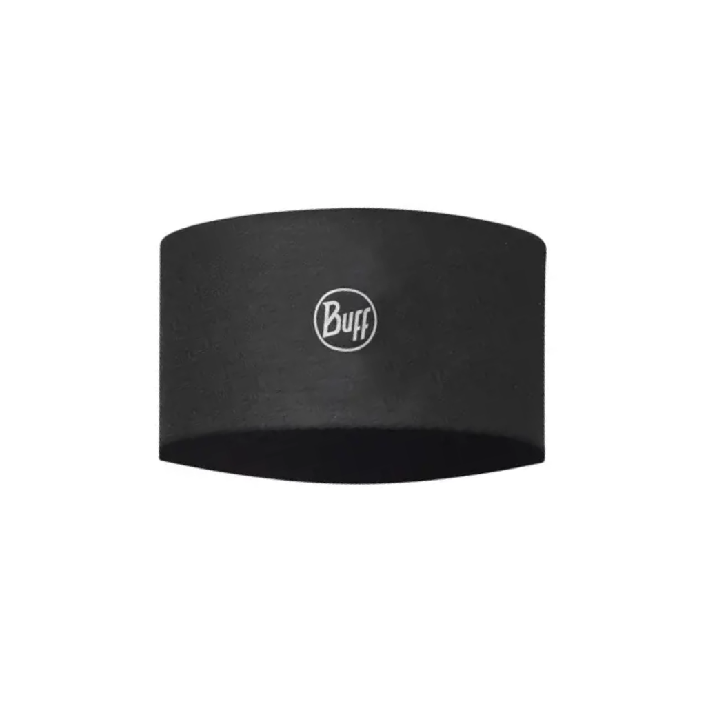 Buff CoolNet UV+ Headband Wide Solid Black - Booley Galway