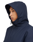 Tentree Men's Daily Parka Midnight Blue - Booley Galway
