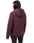 Tentree Women's Cloud Shell Anorak Mulberry - Booley Galway
