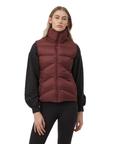 Tentree Women's Cloud Shell Puffer Vest Fig - Booley Galway