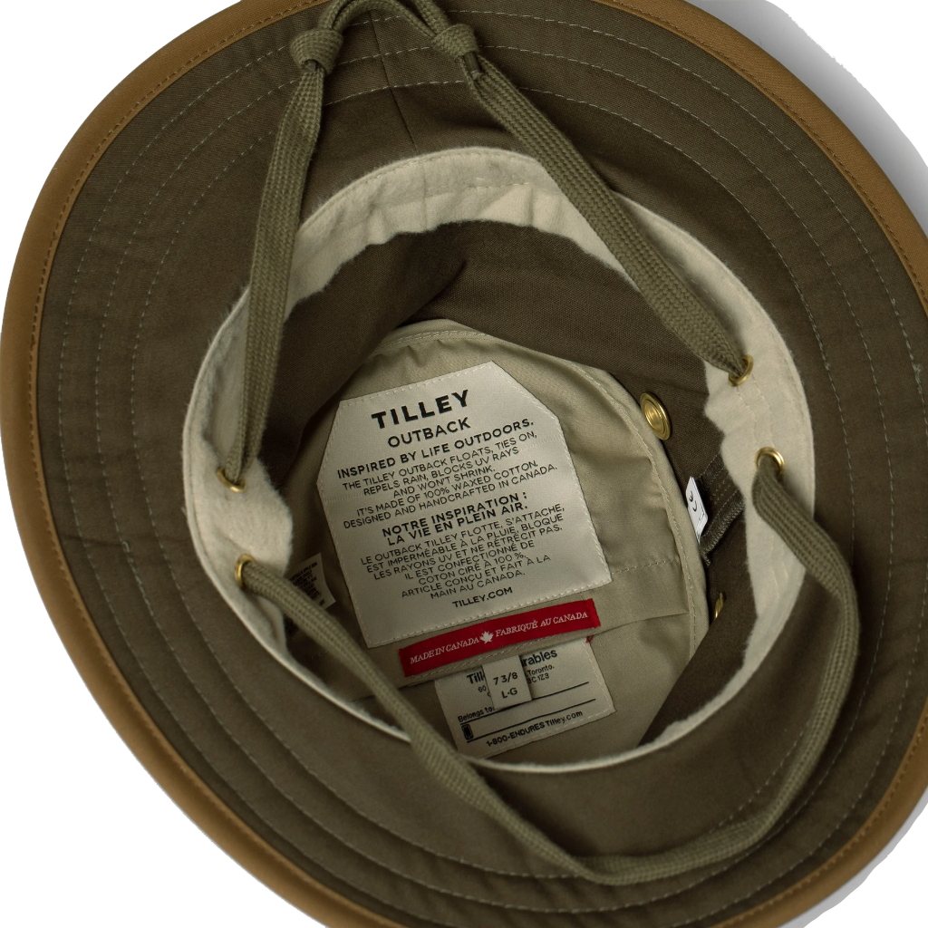 Twc7 outback waxed cotton top hat