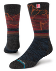 Stance Unisex Infiknit Feel360 Hike Medium Crew Garhwal Red - Booley Galway
