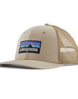Patagonia P-6 Logo Trucker Hat Oar Tan / Classic Tan - Booley Galway