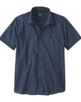Patagonia Men's Go To Shirt Flying Climb / Tidepool Blue - Booley Galway