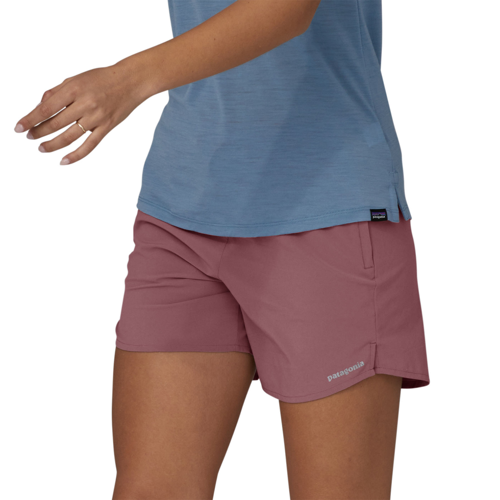 Patagonia Women&#39;s Multi Trails Shorts - 5 1/2 in Evening Mauve - Booley Galway