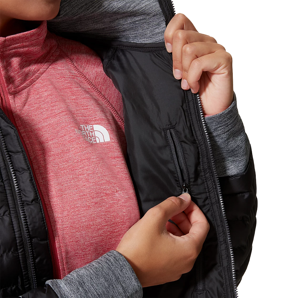 The North Face Women&#39;s Athletic Outdoor Hybrid Insulated Jacket TNF Black / Asphalt Grey White Heather - Booley Galway