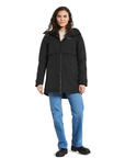 Didriksons Women's Helle Parka 5 Black - Booley Galway