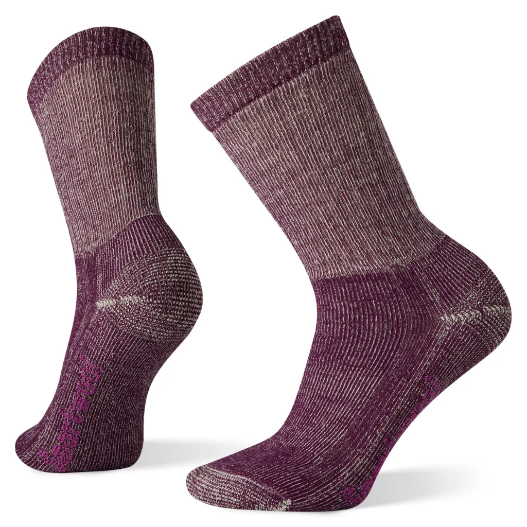 Smartwool Women&#39;s Hike Classic Edition Full Cushion Crew Bordeaux - Booley Galway