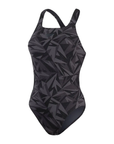 Speedo Women's Hyperboom Medalist Swimsuit Black / Grey - Booley Galway