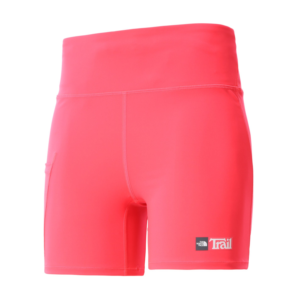 The North Face Women&#39;s Movmynt 5 in Tight Shorts Brilliant Coral - Booley Galway
