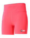 The North Face Women's Movmynt 5 in Tight Shorts Brilliant Coral - Booley Galway