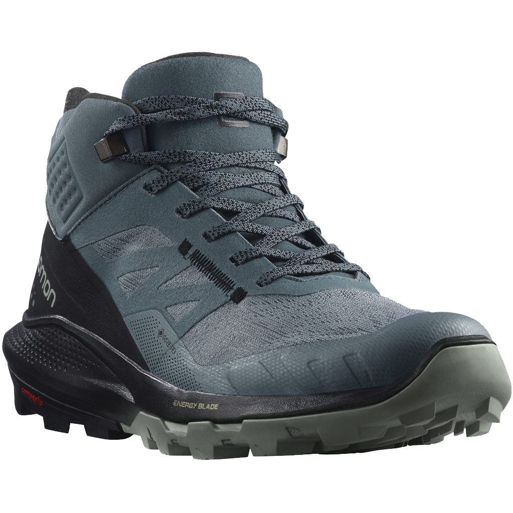 Salomon Women&#39;s OUTPulse Mid GTX Stormy Weather / Black / Wrought Iron - Booley Galway