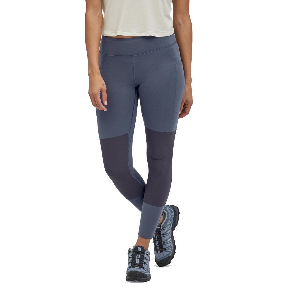 Patagonia Women&#39;s Pack Out Hike Tights Smolder Blue - Booley Galway