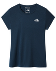 The North Face Women's Reaxion Amp S/S Crew Monterey Blue Heather - Booley Galway