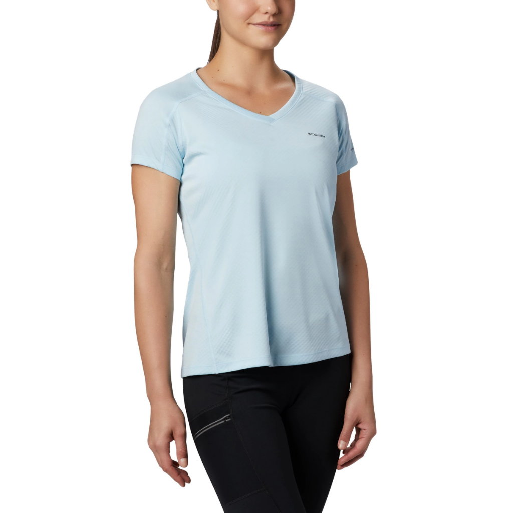 Women&#39;s Zero Rules S/S Shirt Spring Blue Heather - Booley Galway