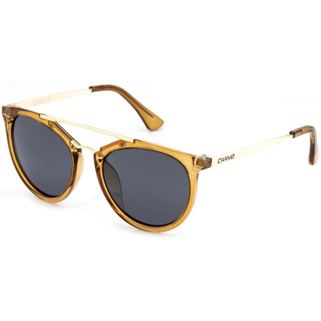 Amalfi Polarized Sunglasses Crystal Gold - Booley Galway