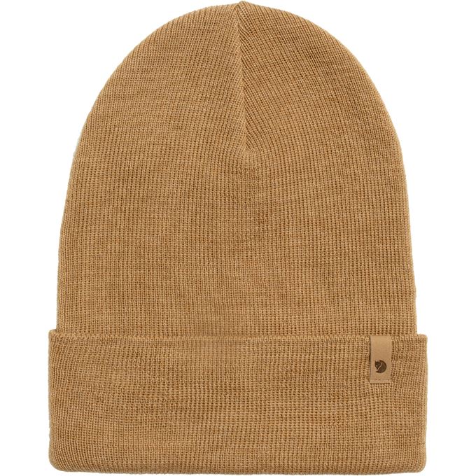 Fjallraven Classic Knit Hat Buckwheat Brown - Booley Galway